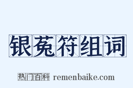 银菟符组词是什么意思的图片